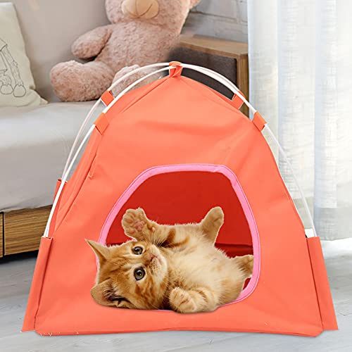 2021 Breathable Washable Pet Puppy Kennel Dog Cat Folding Indoor Outdoor House Bed Tent for Small Medium Dog Puppy Cat...