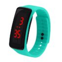 2021 Kid's Electronic Watch LED Silicone LED Smartwatch Touch, Waterproof (Mint Green)