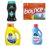 Bounce, Downy, or Tide Simply only $2.50!