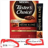 Nescafe House Blend Instant Coffee GLITCH!