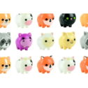 24 Cute Animal Figurines - Mini Toys - Easter Egg Filler - Small Novelty Prize Toy - Party Favors -...