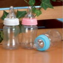 24 Fillable Bottles for Baby Shower Favors Blue Pink Party Decorations Girl Boy Recuerdos