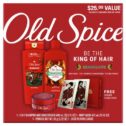 ($25 VALUE) Old Spice Hair Style Bearglove Holiday Pack With 2 in 1 Shampoo and Conditioner, Body Wash, Hair Pomade...