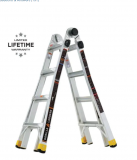 18 ft. Aluminum Multi-Position Ladder Now 50% OFF at Home Depot!