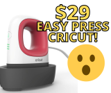 Easy Press Cricut ONLY $29!!!  RUN!