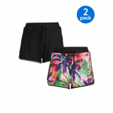No Boundaries Juniors’ Dolphin Shorts Two Pack just $3.99!!