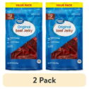 (2 pack) Great Value Original Beef Jerky Value Pack, 10 oz