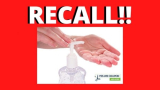 Hand Sanitizer Recall