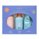 ($32 Value) Bubble Skincare Double Cleanse Duo Holiday Gift Set, For All Skin Types, 3 Pieces