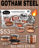 Cookware Sets DEEPLY DISCOUNTED!