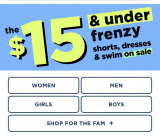 Old Navy Summer Frenzy Sale!