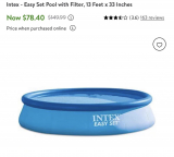 Intex Easy Set Pool & Filter Combo HOT PRICE For Summer!