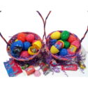 350 Filled Bulk Egg Hunt Easter Eggs, Solid, Mixed Brand Candies Chocolates Toys
