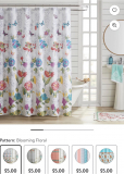 The Pioneer Women Shower Curtain NOW $5!