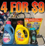 4 for $9 Tide & Downy is Back! Mix and match