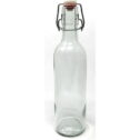 375 Ml (12.5 Oz) Swing Top Glass Bottle 12 Pack EZ Top JP-04 Metro