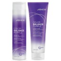 ($39 Value) Joico Color Balance Shine Enhancing Purple Shampoo & Conditioner Full Size Set - 2 Piece