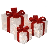 Gift Box Lighted Display Early Way Day Deal!