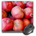 3dRose California fruit stand. Fresh pomegranates. - Mouse Pad, 8 by 8-inch
