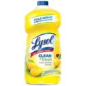 4 Pack - Lysol Clean & Fresh Multi-Surface Cleaner, Lemon & Sunflower, 40oz