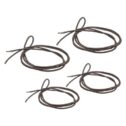 4 Pieces Elastic Bungee Chair Cord Lace Cord for Folding Chair Lounge Chairs Coffee