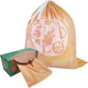 [40% OFF NOW!!] MoonyGREEN 13 Gallon Extra Thick Compostable Drawstring Trash Bags, 30 Counts