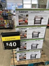 Cuisinart Deluxe Outdoor Prep Table JUST $40! (reg $214!)