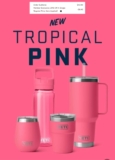 20% off the brand new Yeti Tropical Pink Collection GO GO GO!