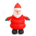 4.5ft Puffy Coat Santa - Lighted Christmas Inflatable by Seasonal LLC