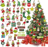 80 Pack Grinch Ornaments CHEAP