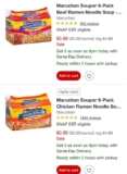 6 Pack Ramen at Target ONLY 99 CENTS!