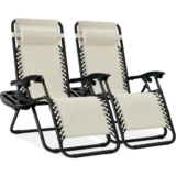 2pc set of zero gravity outdoor lounge chairs HOT CYBER DEAL