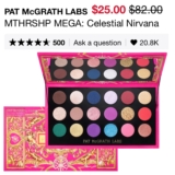 PAT McGRATH LABS MEGA: Celestial Nirvana at SEPHORA $25