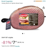 HOT PRICE ERROR ON HAM – HURRY