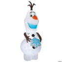 47 in. Airblown Disneys Frozen Olaf with Snowflake Inflatable Christmas Outdoor Yard Decor