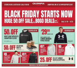 Olympia Sports Black Friday Ad All The Best Sports Wear!