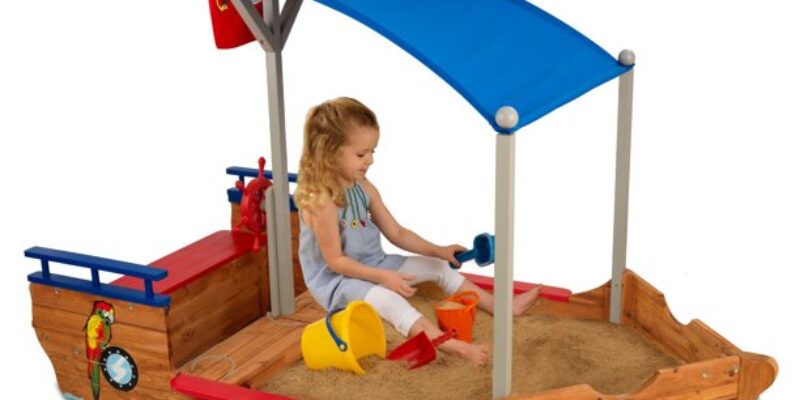 KidKraft Wooden Pirate Sandbox Walmart Deal!