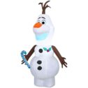 4 ft. H x 2.43 ft. W Airblown Olaf Christmas Inflatable with LED Lights