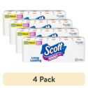 (4 pack) Scott 1000 Toilet Paper, 20 Rolls, 1,000 Sheets Per Roll