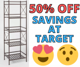 5 Tier Shelving Unit HOT PRICE at Target!