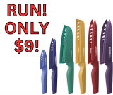 Astercook Knife 12pc Set Only $9! RUN!