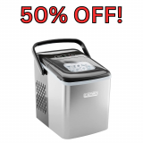 Iceman Dual-Size Countertop Ice Machine Now 50% Off!