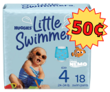 Huggies Little Swimmers ONLY 50¢!