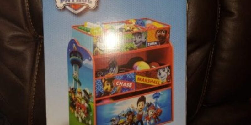 Nick Jr. PAW Patrol Multi-Bin Toy Organizer Walmart Clearance