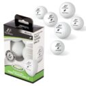 6 Pc 40mm One Star Ping Pong Table Tennis Balls White Practice Game Training Fun