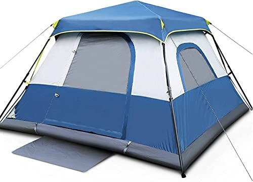 6 Person Tent, Tents for Camping,6 Person 60 Seconds Set Up Camping Tent, Waterproof Pop Up Tent with Top Rainfly,...