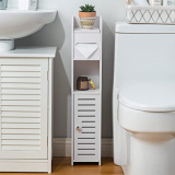 Slim Bathroom Storage Cabinet Extra 40% OFF!