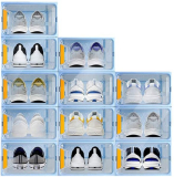 Clear Stackable Shoe Containers Price Drop with Code on Amazon!!