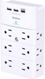 Multi Plug Outlet – Addtam Surge Protector Wall Mount JUST $0.99 at Amazon!