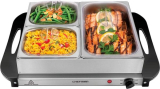Chefman Electric Buffet Server + Warming Tray On Sale TODAY ONLY!